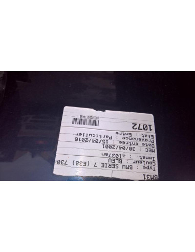 Support radiateur BMW SERIE 7 E38 Diesel