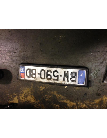 Support de plaque d'immatriculation BMW SERIE 3 E46 PHASE 1 Essence