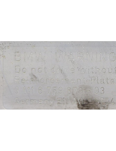 Cache sous moteur BMW SERIE 6 E64 CABRIO PHASE 1 Essence