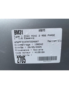 Fusee arriere droit MINI MINI 2 R56 PHASE 1 Essence 2