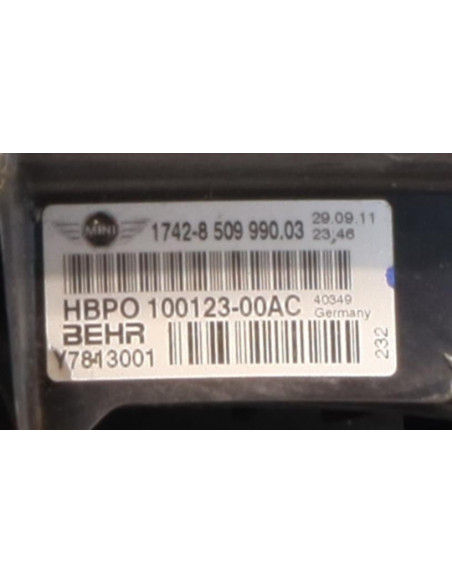 Moto ventilateur radiateur MINI MINI 2 R60 COUNTRYMAN BREAK Diesel