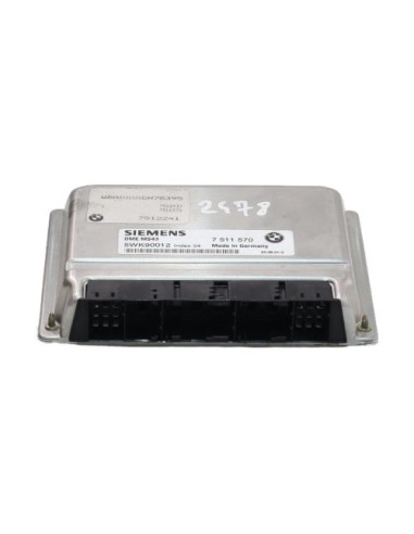 Calculateur moteur BMW SERIE 5 E39 PHASE 2 Essence