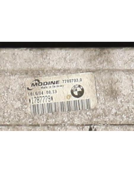 Echangeur air (Intercooler) BMW SERIE 3 E46 PHASE 1 