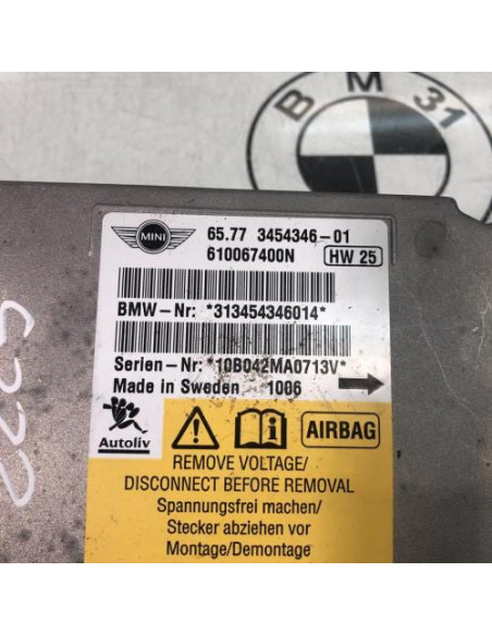 Boitier air bag MINI MINI 2 R56 PHASE 2 Essence