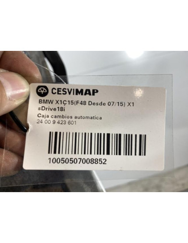 Boite de vitesses BMW X1 F48 PHASE 1 