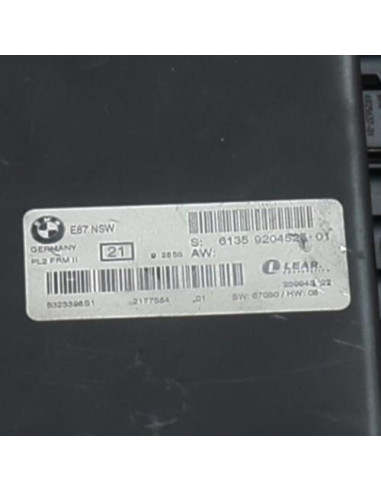 Calculateur BMW SERIE 1 E87 PHASE 2 Diesel