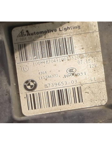 Optique avant principal gauche (feux)(phare) BMW X3 G01 