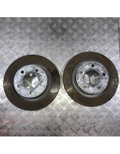Paire de disques arriere (freinage) BMW SERIE 3 E46 PHASE 2 Diesel