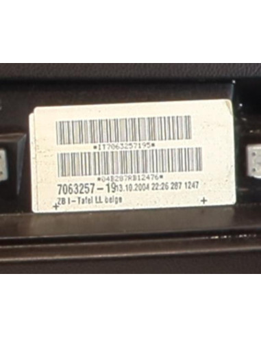 Tableau de bord BMW SERIE 5 E60 PHASE 1 Diesel