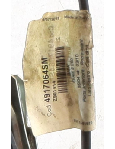 Leve vitre electrique avant droit BMW SERIE 5 E60 PHASE 1 Diesel