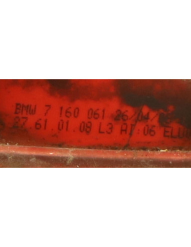 Feu arriere principal gauche (feux) BMW SERIE 3 E91 TOURING PHASE 1 BREAK 