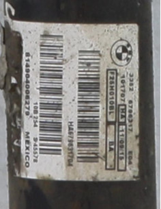 Amortisseur arriere gauche BMW X3 F25 PHASE 2 Diesel 2