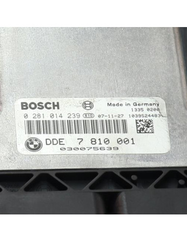 Calculateur moteur BMW SERIE 1 E87 PHASE 2 Diesel