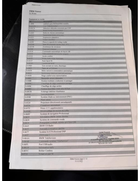 Bas de caisse droit BMW SERIE 5 F10 PHASE 1 Essence