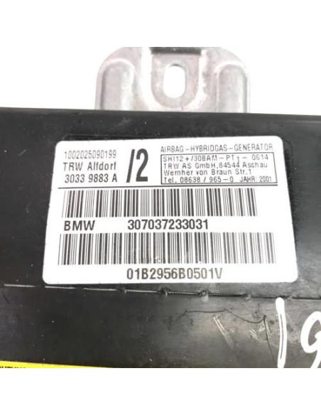 Air bag lateral gauche BMW SERIE 3 E46 COUPE PHASE 1 Essence