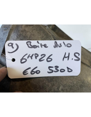 Boite de vitesses BMW SERIE 5 E60 PHASE 1 Diesel