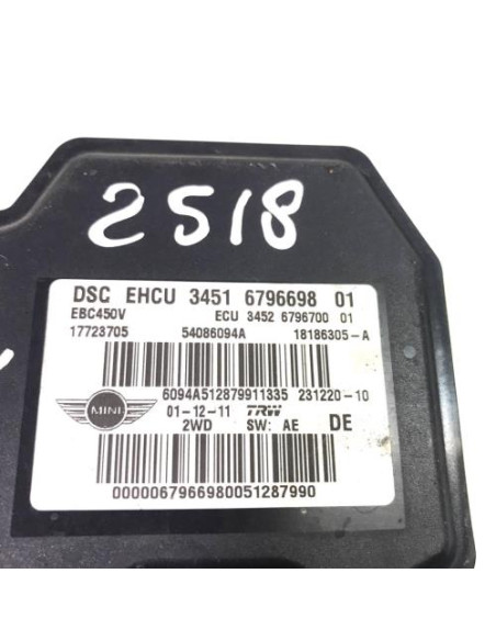 Bloc ABS (freins anti-blocage) MINI MINI 2 R60 COUNTRYMAN BREAK Diesel