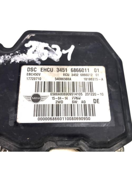 Bloc ABS (freins anti-blocage) MINI MINI 2 R60 COUNTRYMAN BREAK Diesel