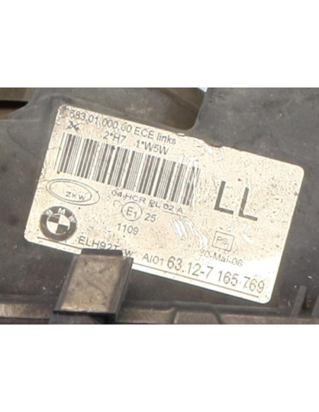 Optique avant principal gauche (feux)(phare) BMW SERIE 3 E46 PHASE 2 Diesel