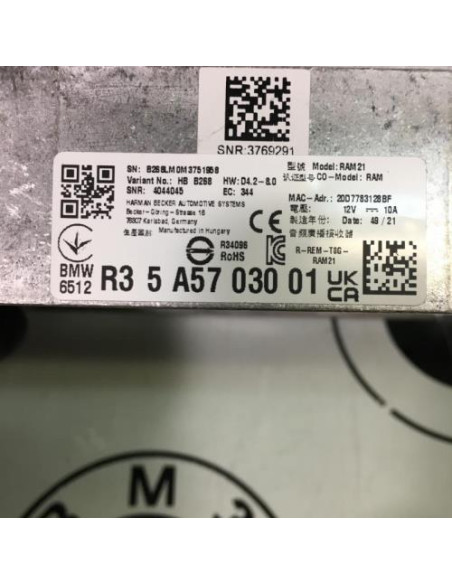 Amplificateur audio BMW SERIE 1 F40 