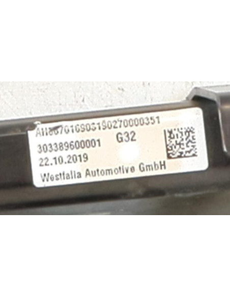 Attelage (boule de remorquage) BMW SERIE 6 G32 GRAN TURISMO 