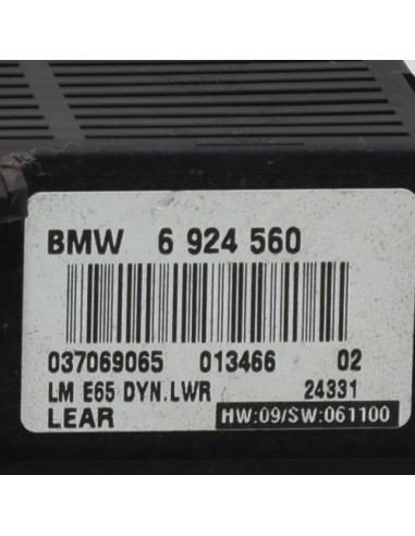 Calculateur BMW SERIE 7 E65 PHASE 1 Essence