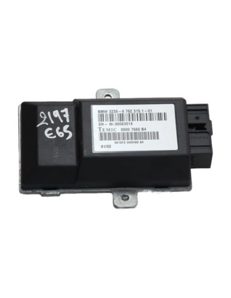 Calculateur BMW SERIE 7 E65 PHASE 1 Essence