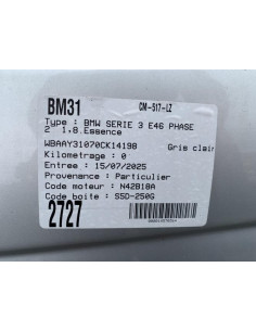 Pare choc avant BMW SERIE 3 E46 PHASE 2 Essence 2