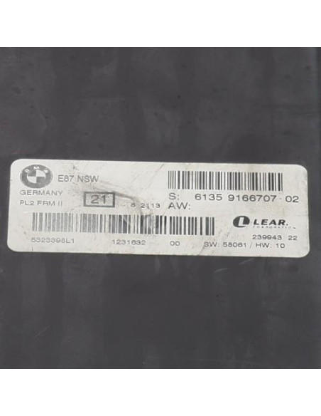 Calculateur BMW SERIE 1 E87 PHASE 2 Diesel