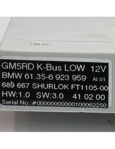Calculateur BMW SERIE 3 E46 PHASE 2 Diesel