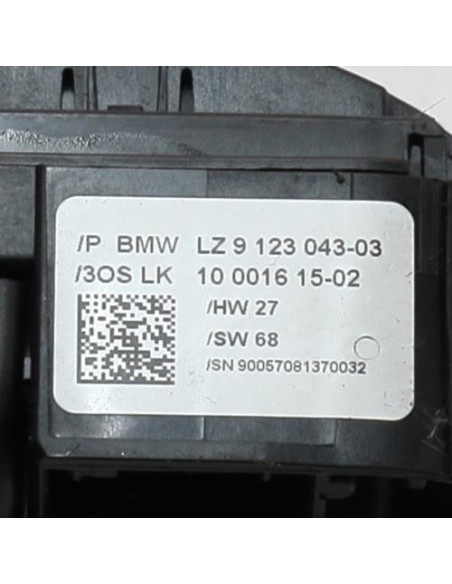 Com (Bloc Contacteur Tournant+Commodo Essuie Glace+Commodo Phare) BMW SERIE 1 E87 PHASE 2 Diesel