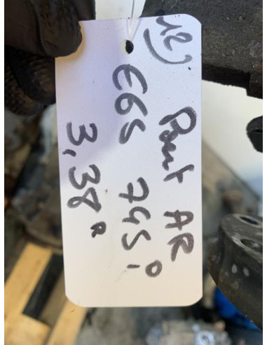 Pont (propulsion) BMW SERIE 7 E65 PHASE 1 Essence