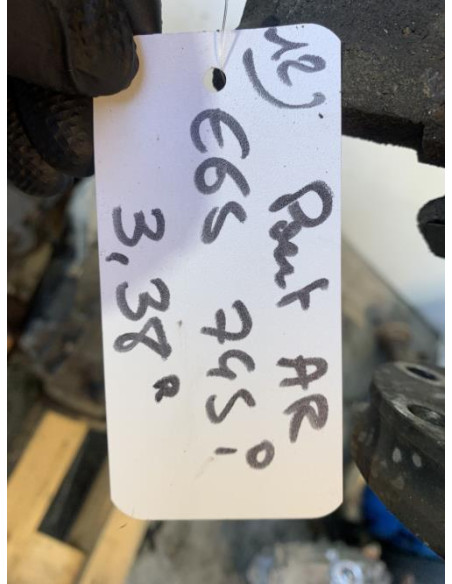 Pont (propulsion) BMW SERIE 7 E65 PHASE 1 Essence