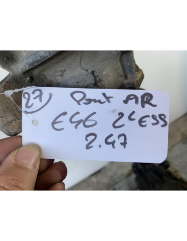 Pont (propulsion) BMW SERIE 3 E46 PHASE 1 Diesel