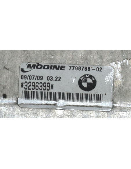 Echangeur air (Intercooler) BMW SERIE 1 E87 PHASE 2 Diesel