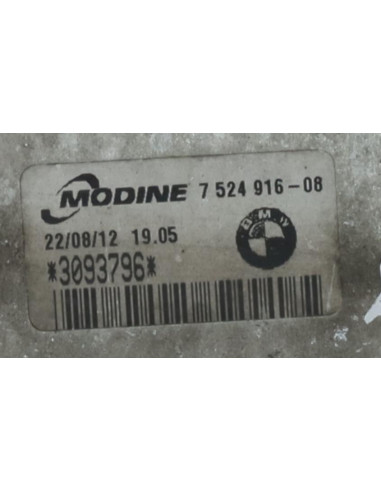 Echangeur air (Intercooler) BMW X1 E84 PHASE 2 Diesel