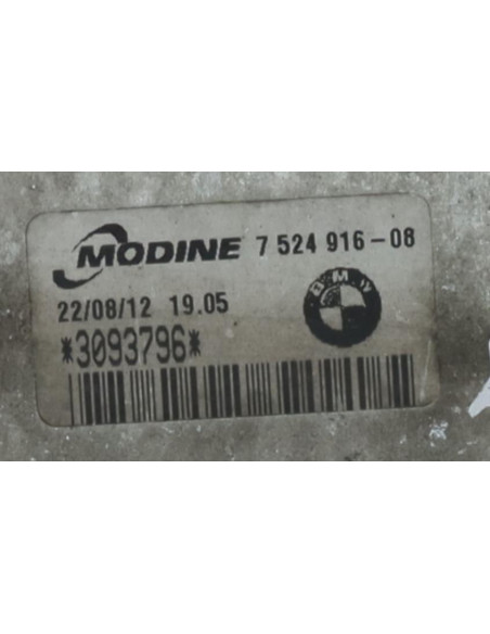 Echangeur air (Intercooler) BMW X1 E84 PHASE 2 Diesel