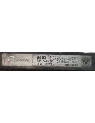 Condenseur de clim BMW SERIE 3 E46 PHASE 1 Diesel