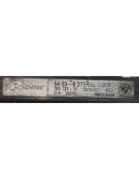 Condenseur de clim BMW SERIE 3 E46 PHASE 1 Diesel