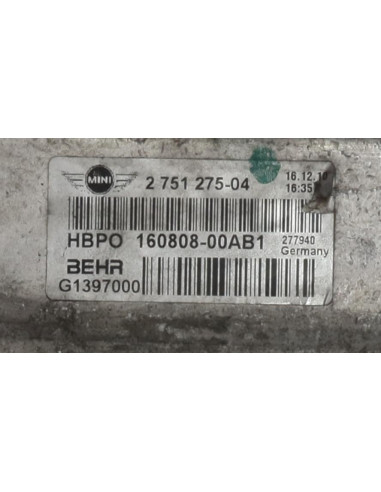 Radiateur eau MINI MINI 2 R56 PHASE 2 Diesel