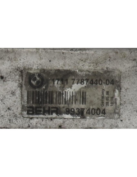 Radiateur eau BMW SERIE 5 E60 PHASE 1 Diesel