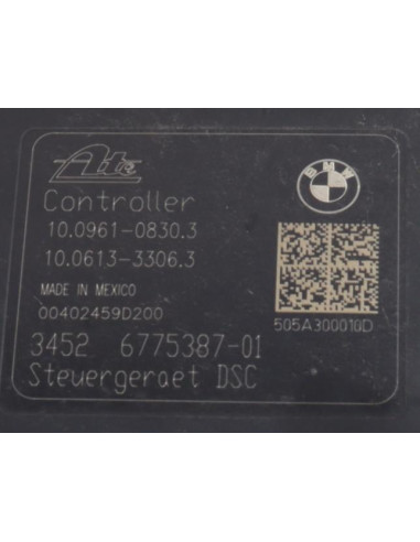 Bloc ABS (freins anti-blocage) BMW SERIE 3 E91 TOURING PHASE 1 BREAK Diesel