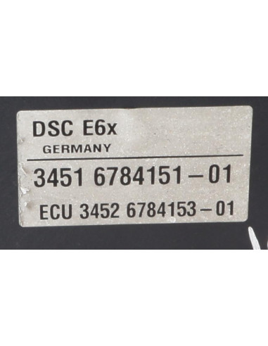 Bloc ABS (freins anti-blocage) BMW SERIE 5 E61 TOURING PHASE 2 BREAK Diesel