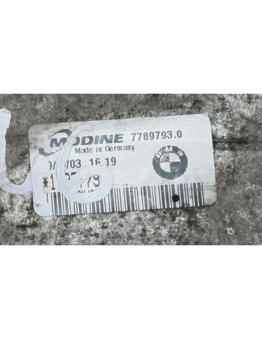 Echangeur air (Intercooler) BMW SERIE 3 E46 COUPE PHASE 2 Diesel