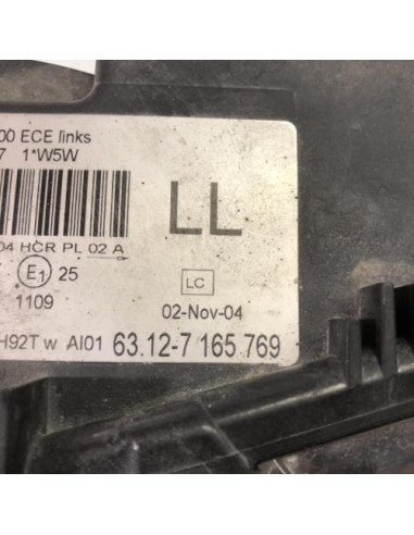 Optique avant principal gauche (feux)(phare) BMW SERIE 3 E46 TOURING PHASE 2 BREAK Diesel