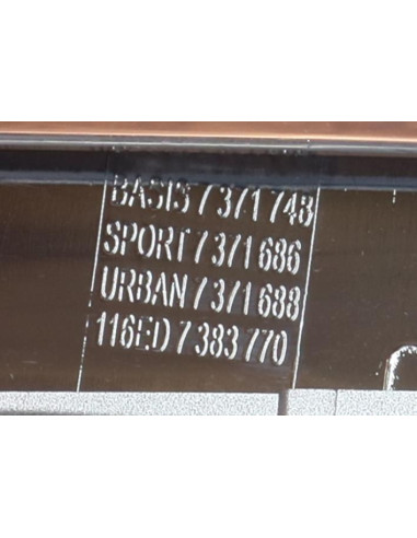 Grille de calandre droite BMW SERIE 1 F20 PHASE 2 