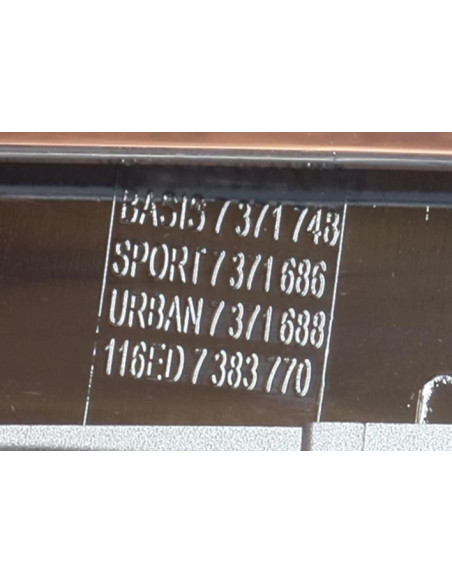 Grille de calandre droite BMW SERIE 1 F20 PHASE 2 