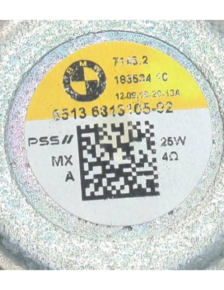 Haut parleur BMW X3 G01 PHASE 1 