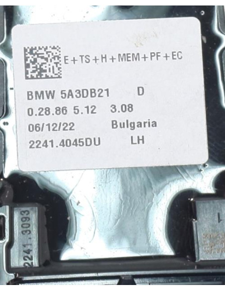 Retroviseur gauche BMW SERIE 4 G22 COUPE 