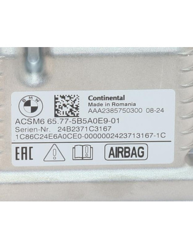 Boitier air bag BMW X1 U11 